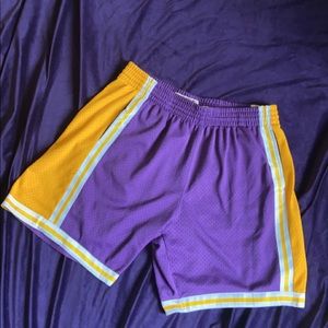 Vintage Los Angeles Lakers Shorts